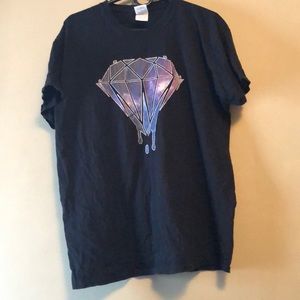 Purple diamond shirt